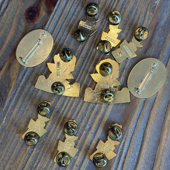 Lions Club Lioness Pins Lot Of 10 Rose State Of Maryland Pin Brooch Lapel Pins - Picture 5 of 15